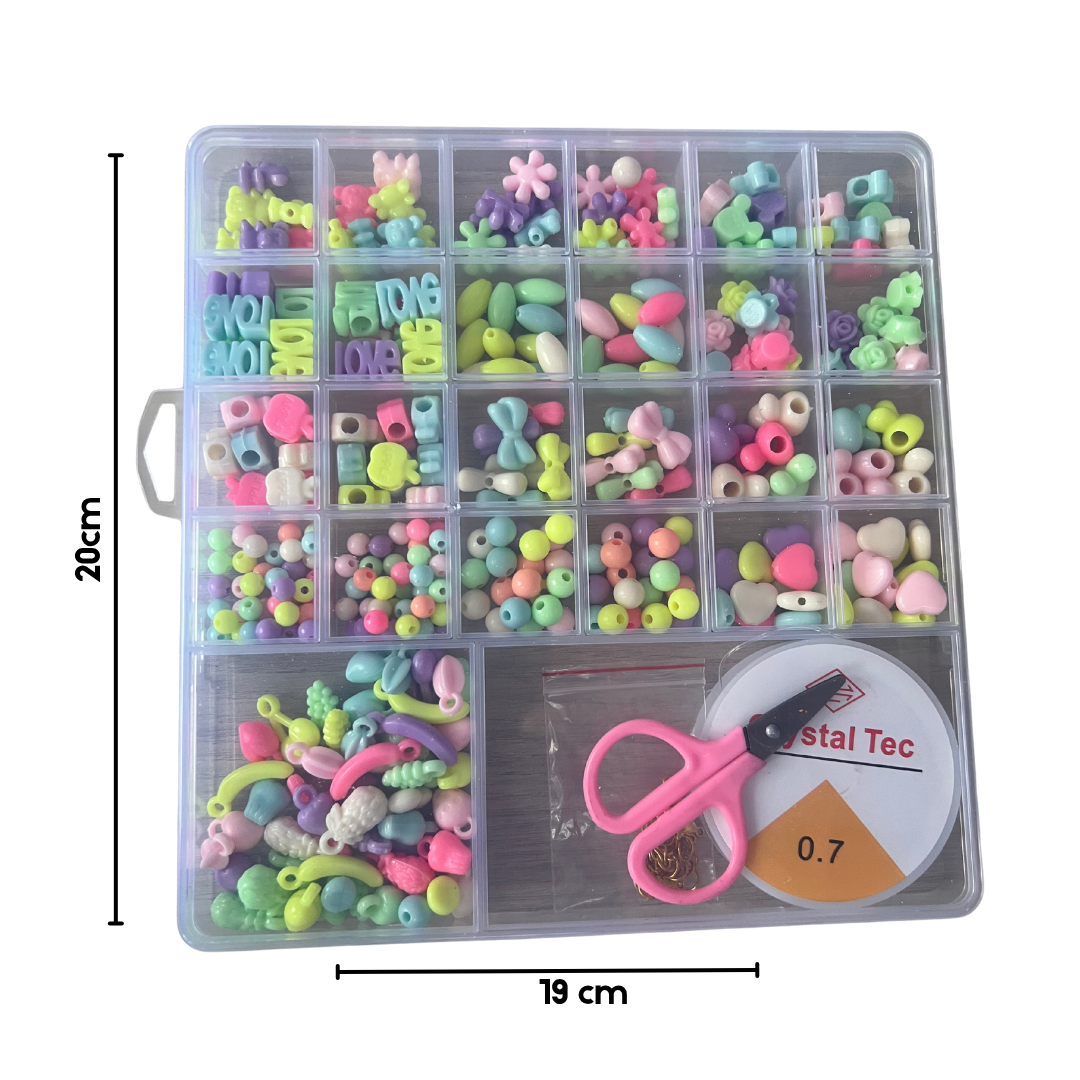 Caja para armar pulseras sencillas