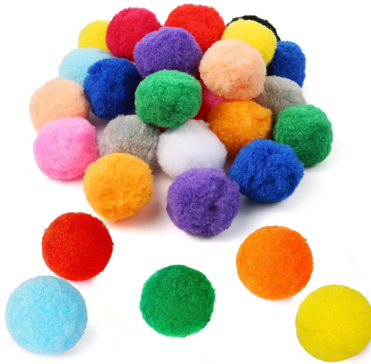 Pompones de colores