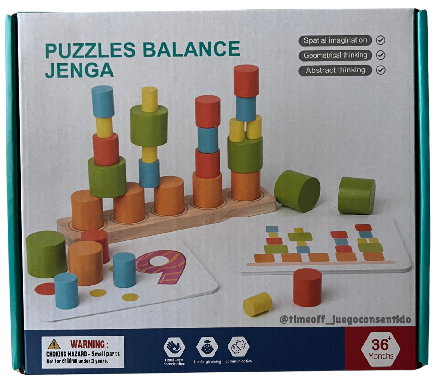 Patrones de equilibrio tipo jenga