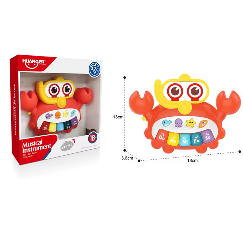 Piano pequeño - cangrejo