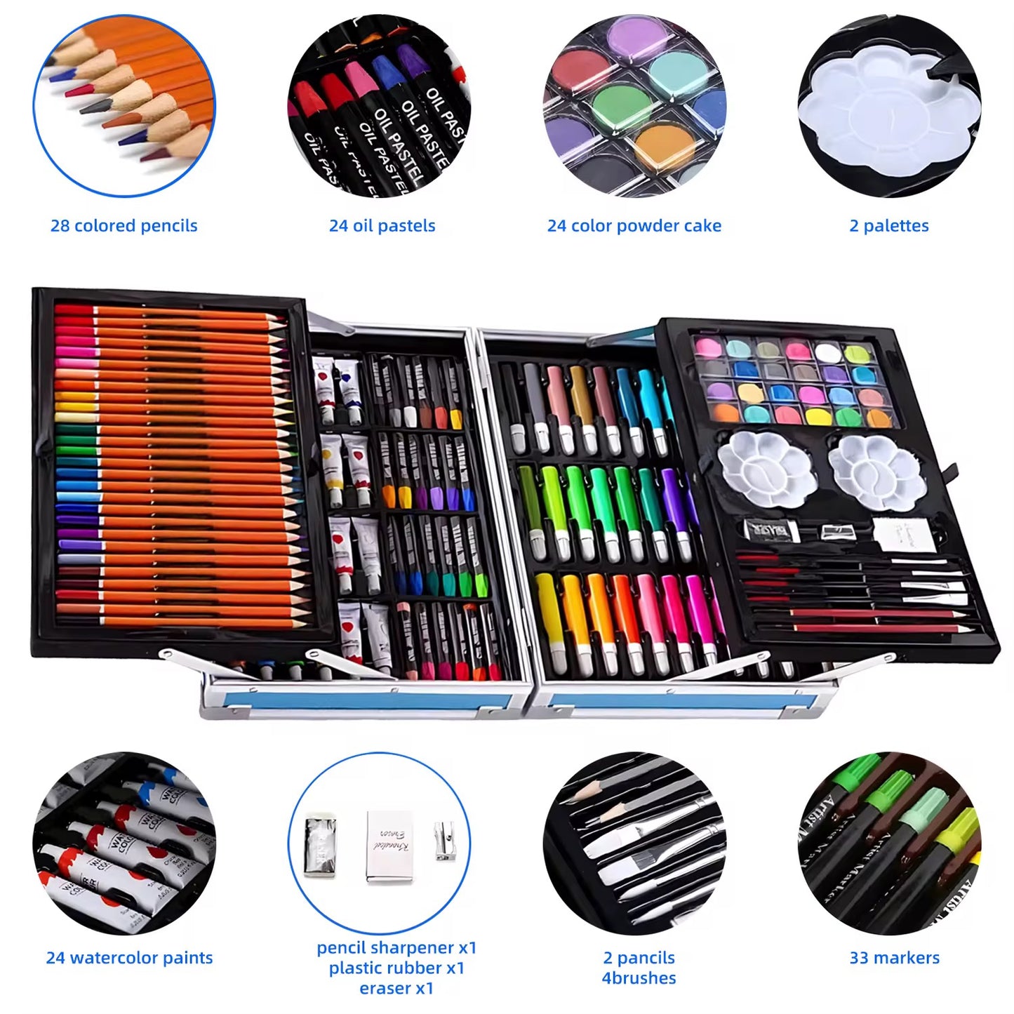 Kit de arte - 144 pcs
