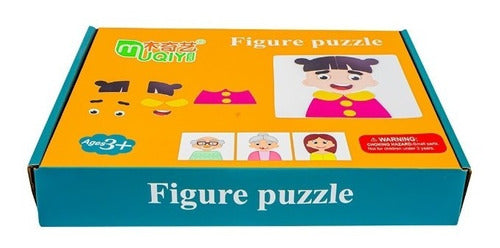 Rompecabezas magnético personajes