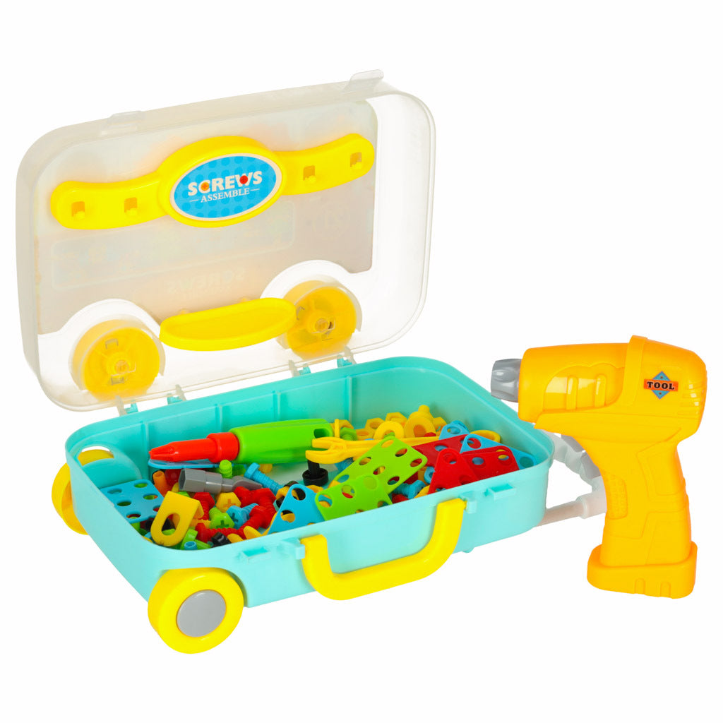 Bus de construcción con taladro