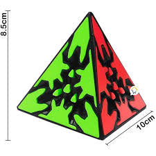 Cubo Rubik pyraminx GEAR Qiyi - Pirámide