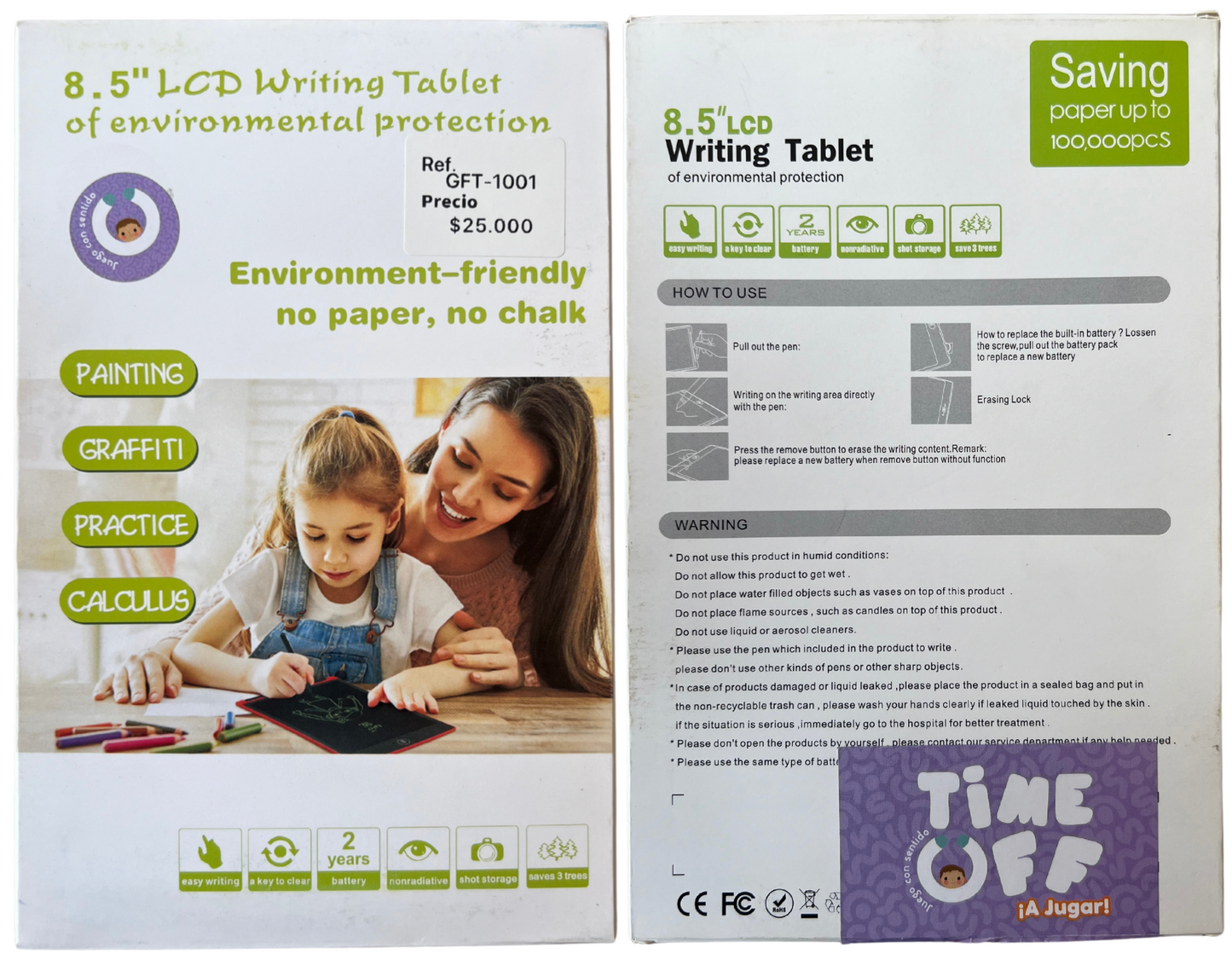 Tablet lcd 8.5 pulgadas