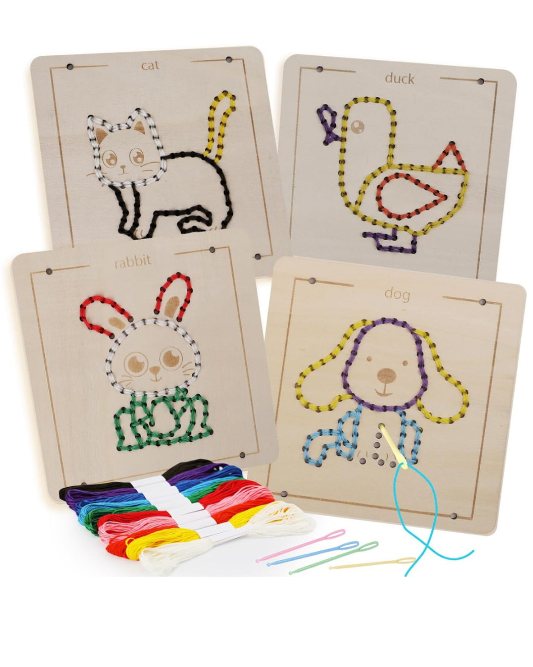 Animales para enhebrar