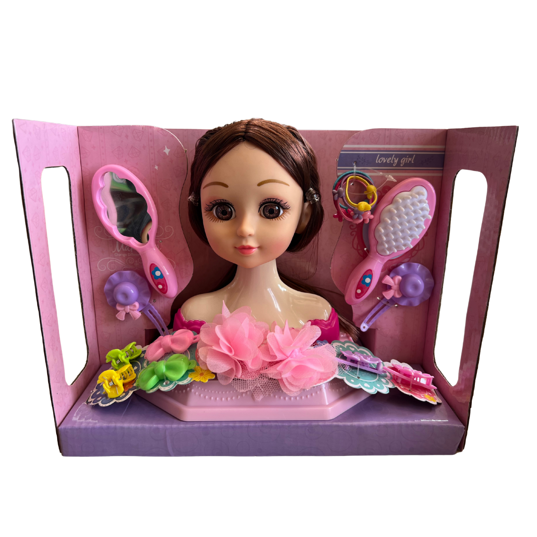Set muñeca para hacer peinado