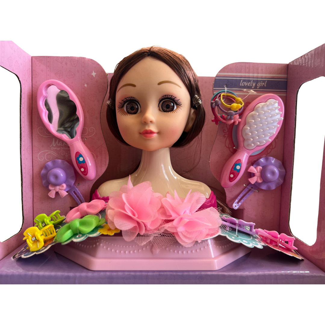 Set muñeca para hacer peinado