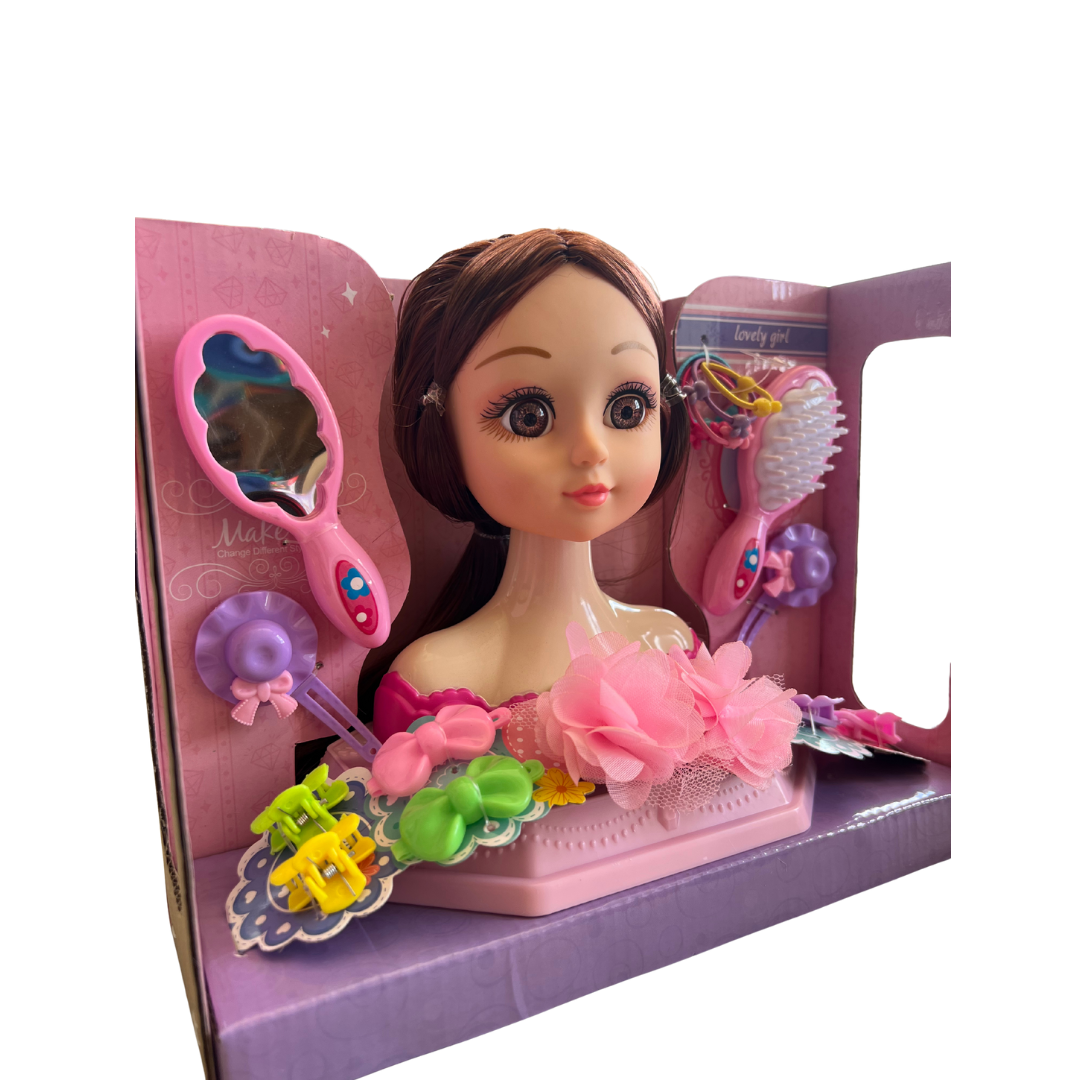 Set muñeca para hacer peinado
