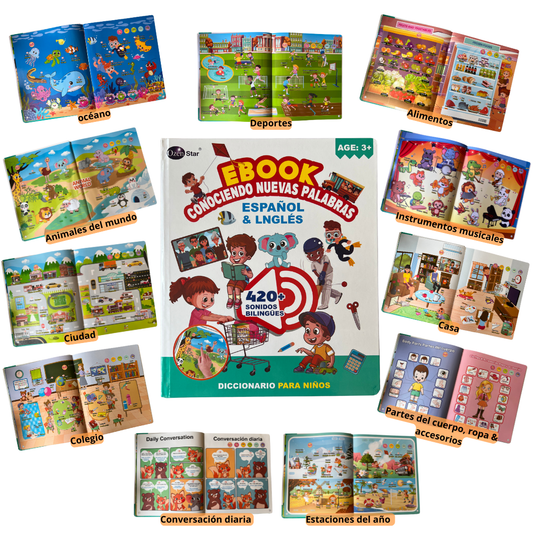 EBOOK - conociendo nuevas palabras inglés & español