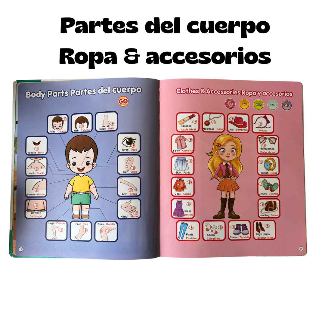 EBOOK - conociendo nuevas palabras inglés & español