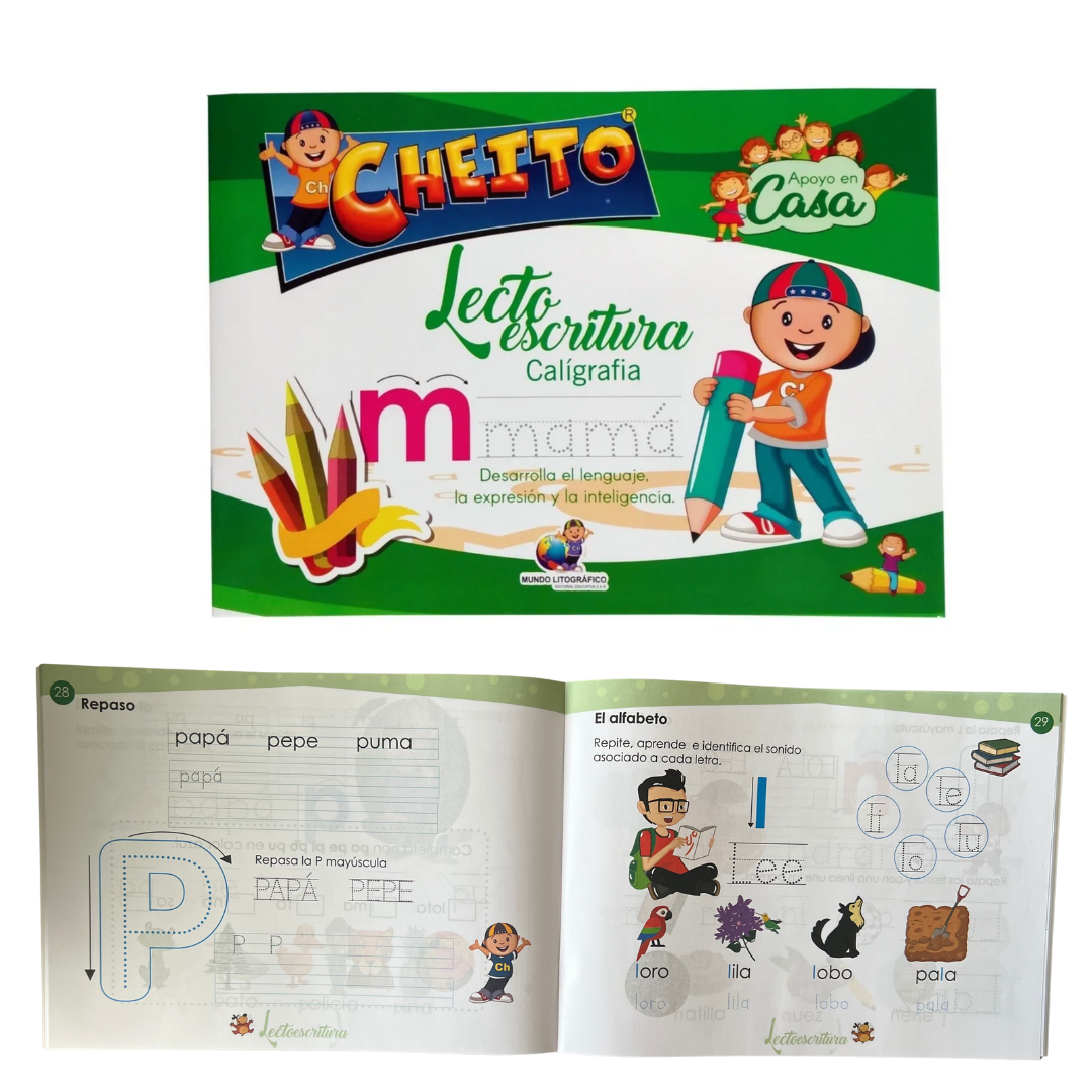 Cartillas cheito - apoyo en casa