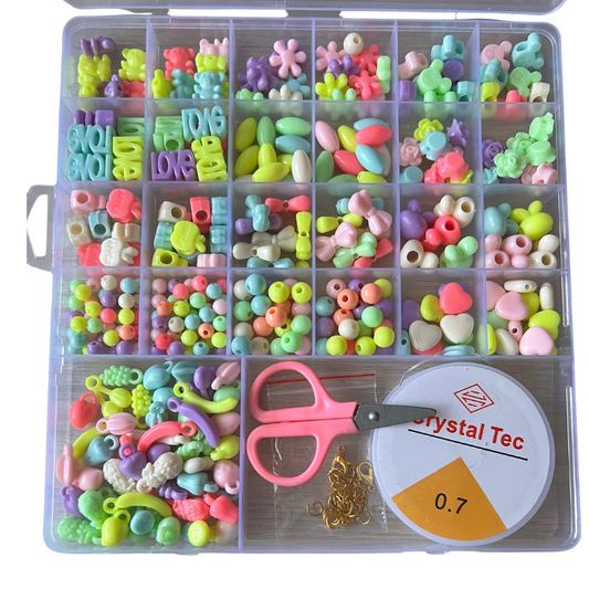 Caja para armar pulseras sencillas