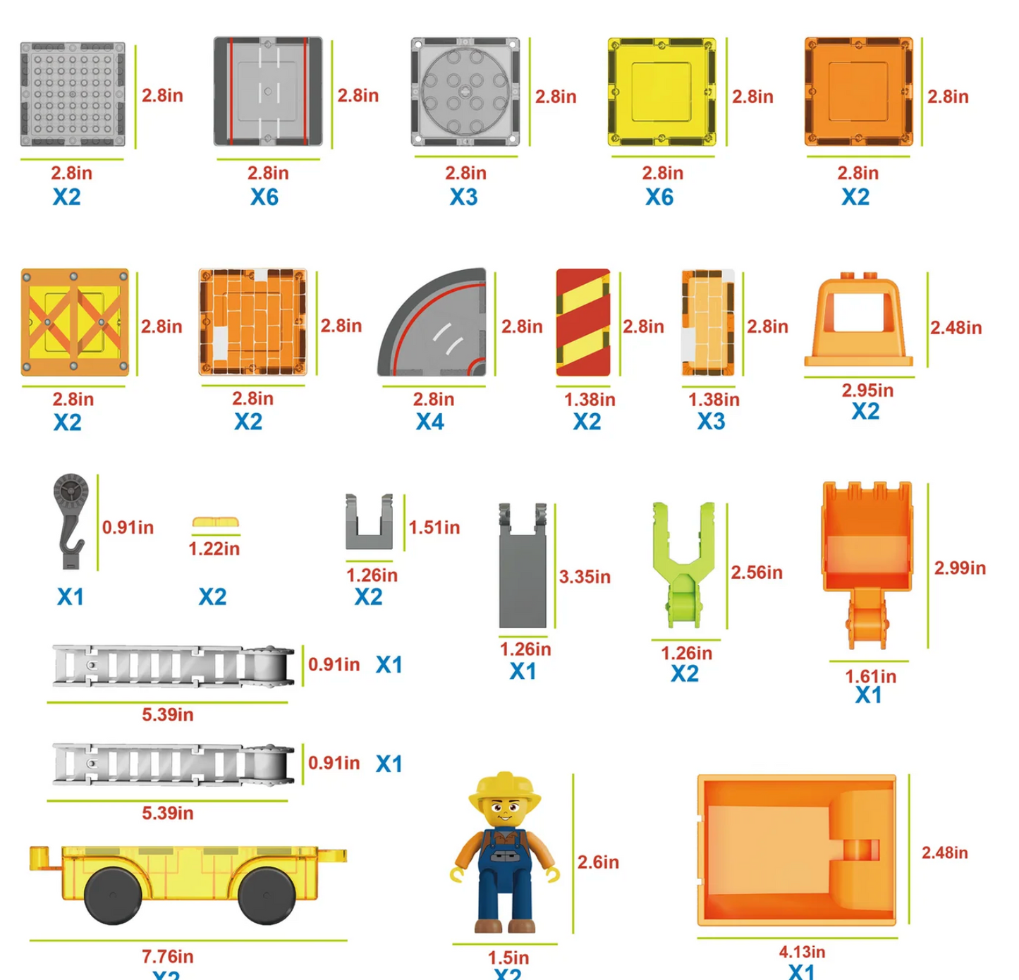 Juego de construcción de vehículos - Picasso