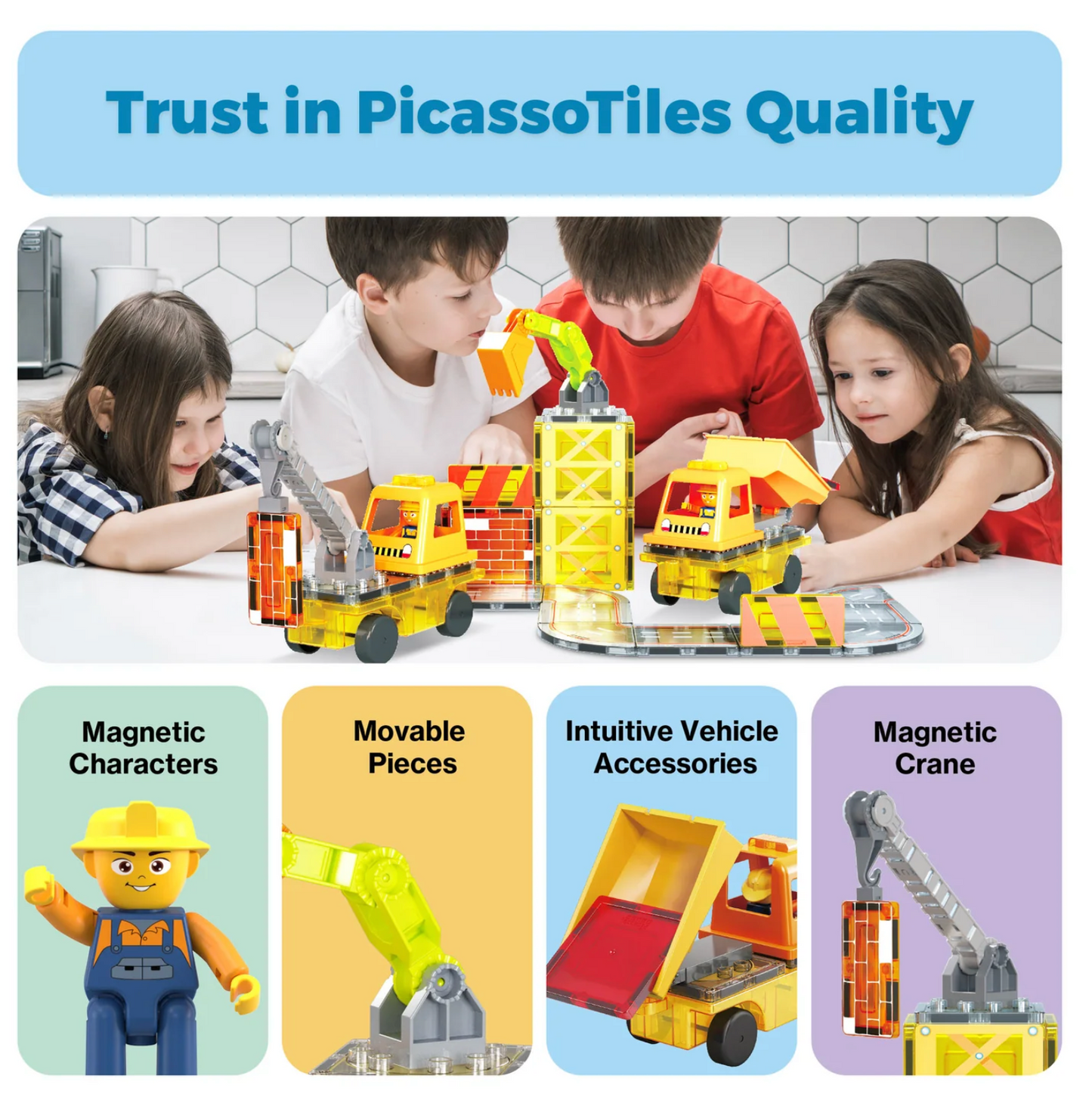 Juego de construcción de vehículos - Picasso