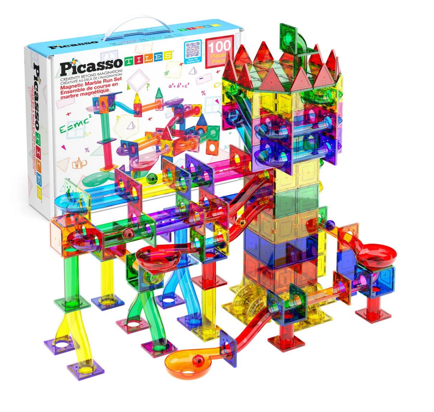 Pista de canicas magnética 100 pcs - Picasso