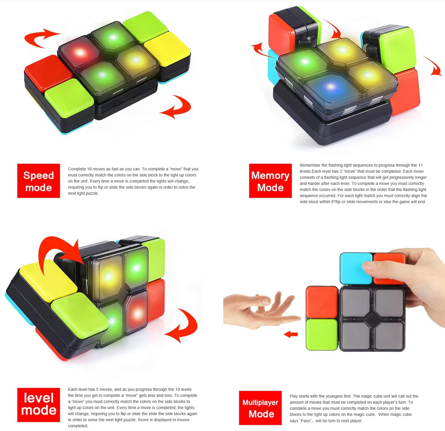 Cubo rubik electrónico