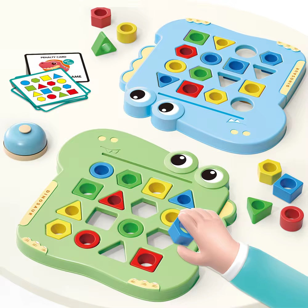 Batalla de figuras geométricas - Dino