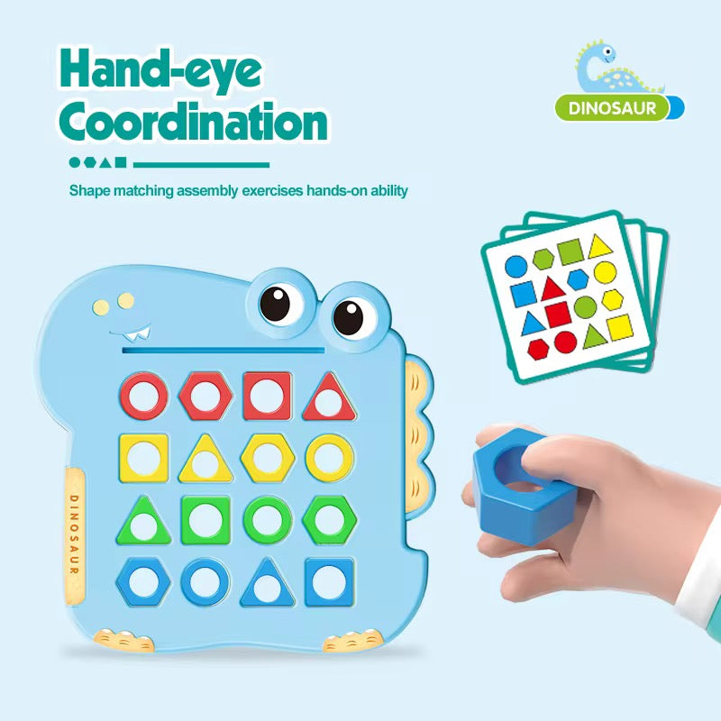 Batalla de figuras geométricas - Dino