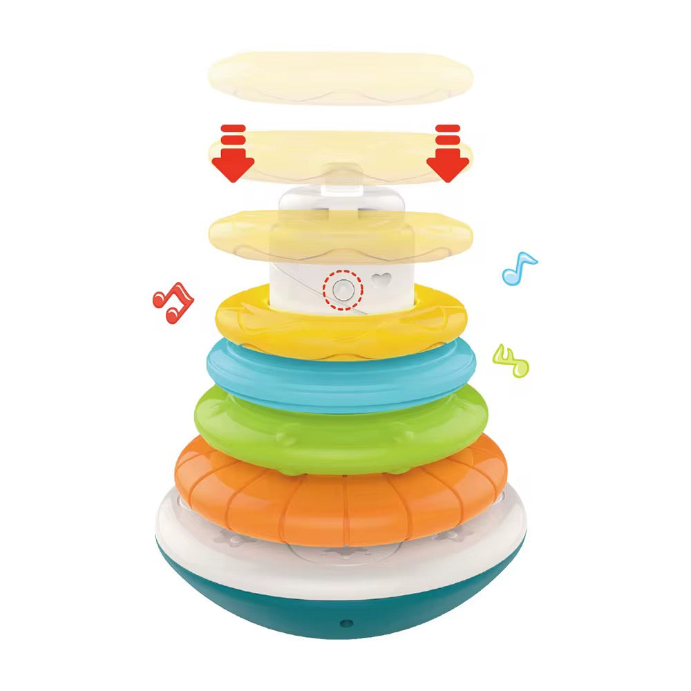 Torre apilable con sonido - León