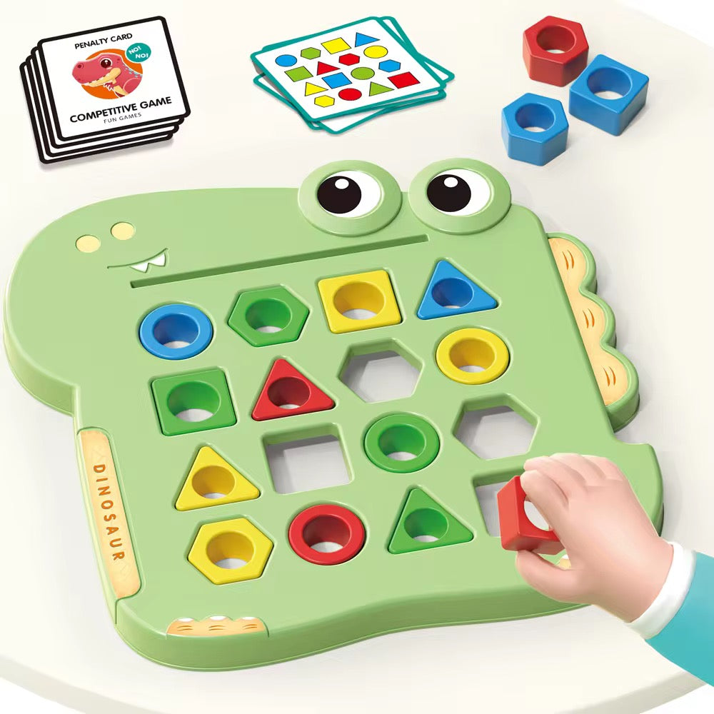 Batalla de figuras geométricas - Dino