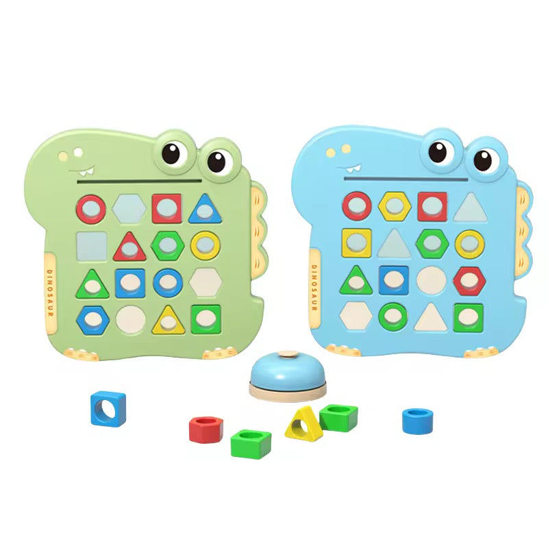 Batalla de figuras geométricas - Dino