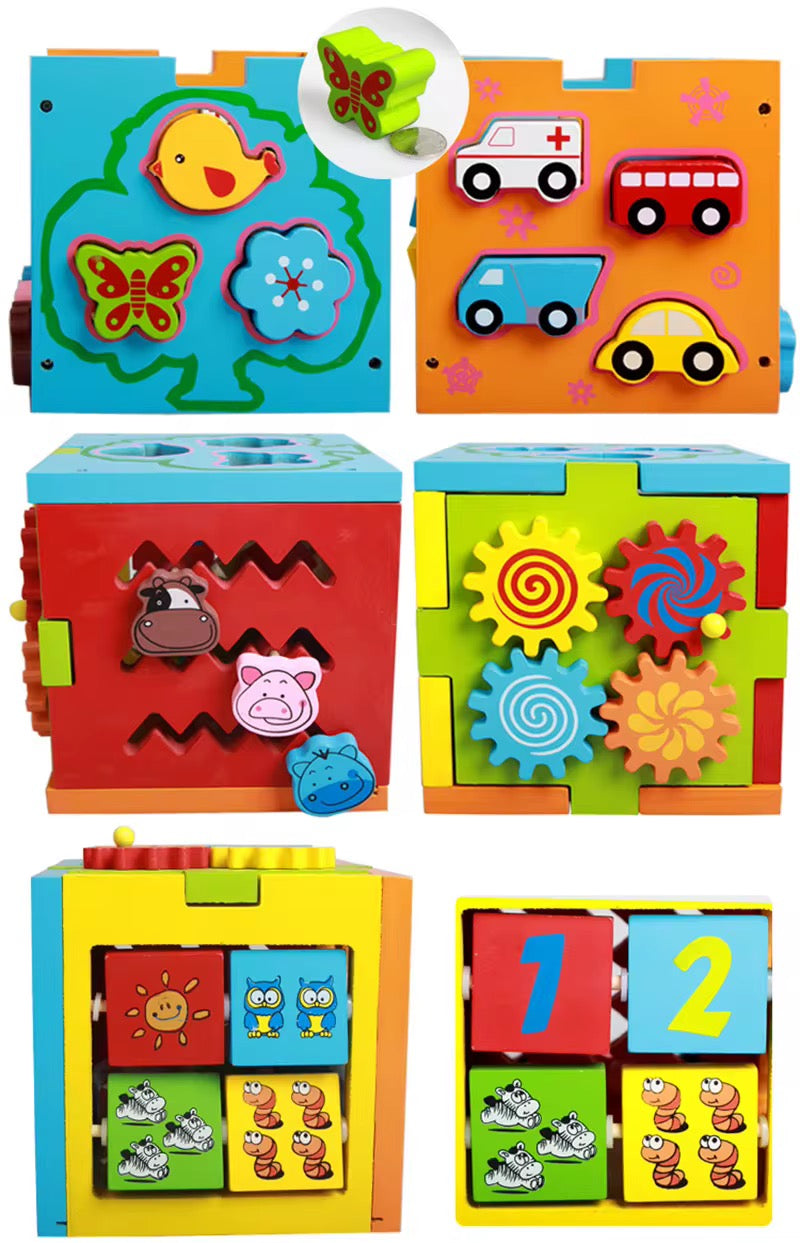 Cubo multifuncional - 5 actividades