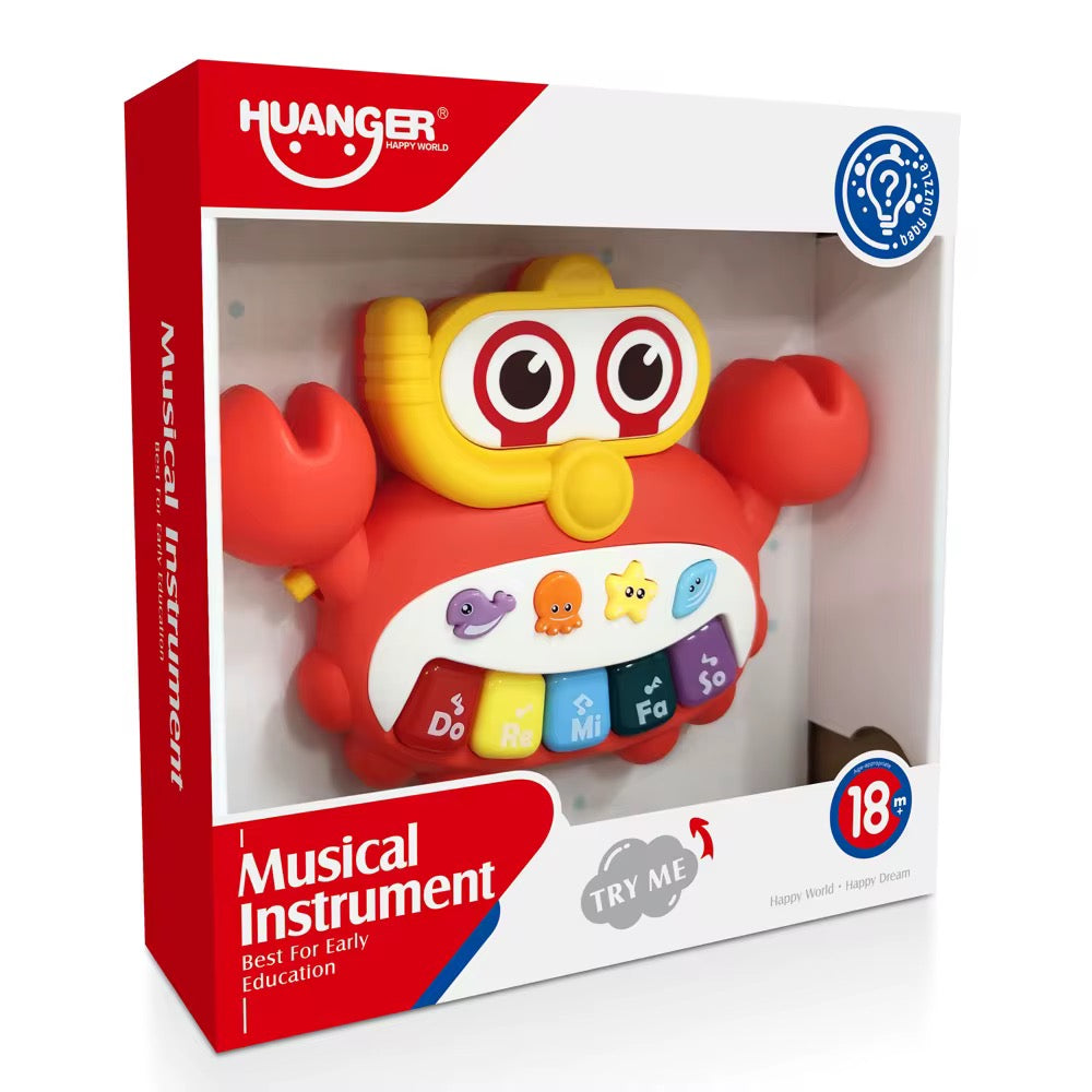 Piano pequeño - cangrejo