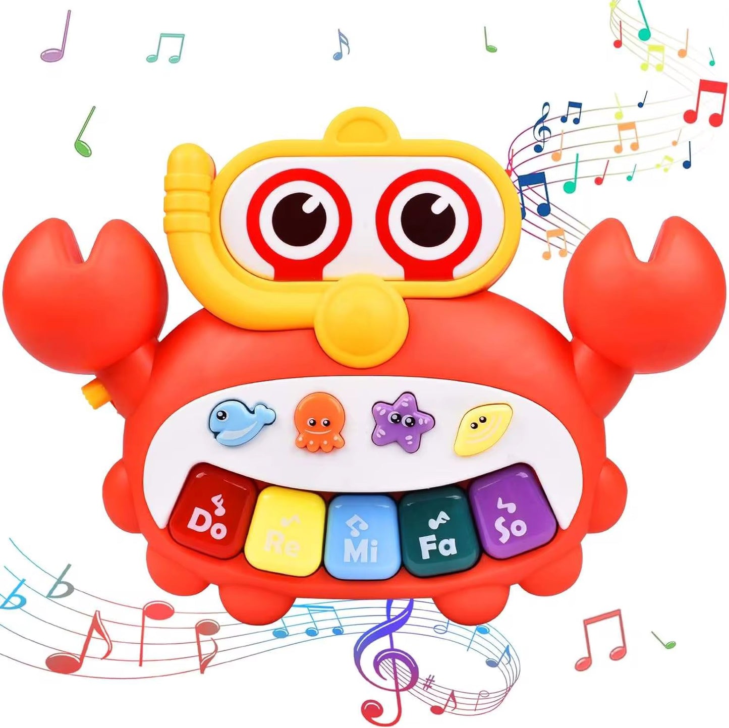 Piano pequeño - cangrejo