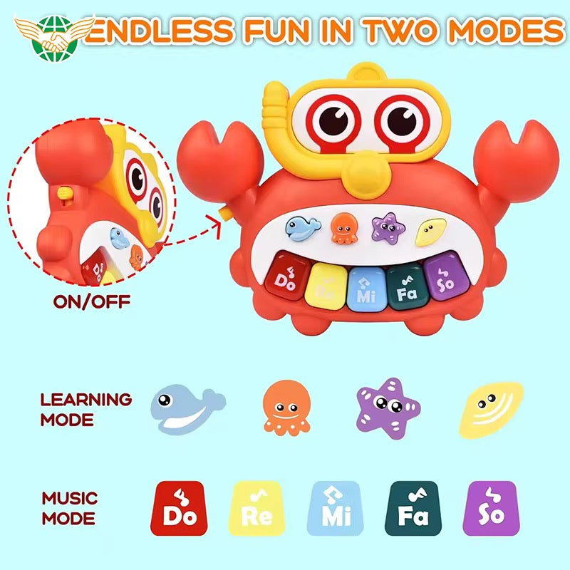 Piano pequeño - cangrejo