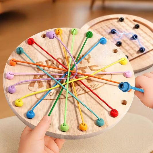 Juego de cuerda e imanes