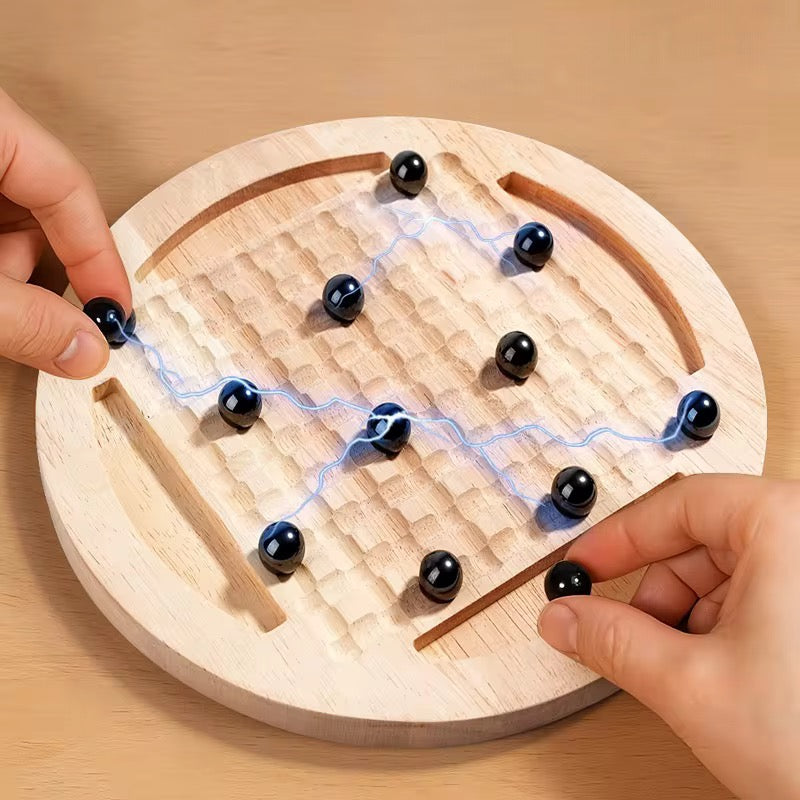 Juego de cuerda e imanes