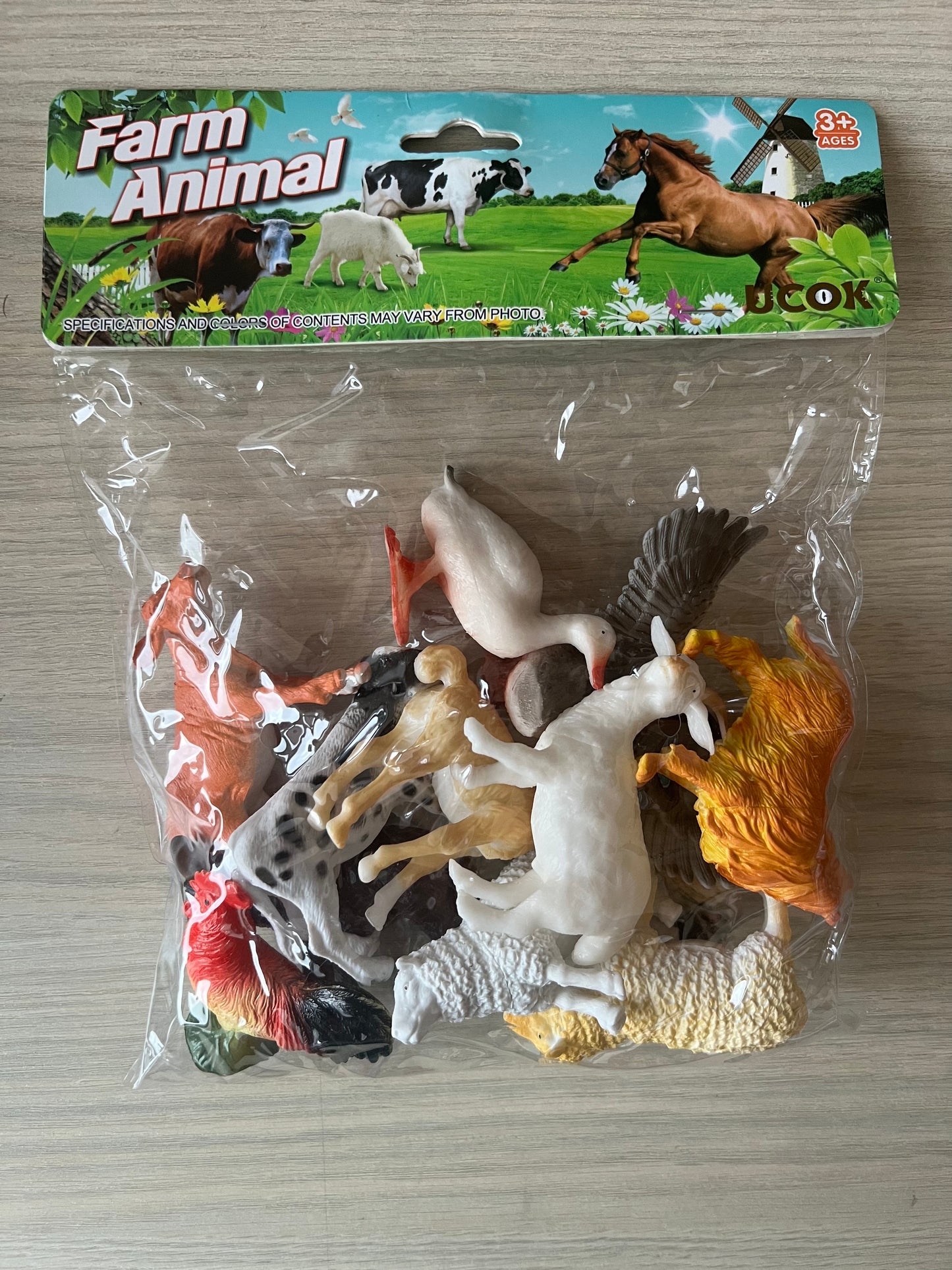 Animales de granja x 12