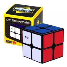 Cubo rubik 2x2x2 QIYI negro