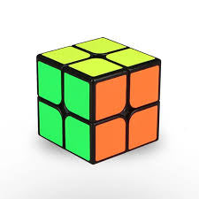 Cubo rubik 2x2x2 QIYI negro