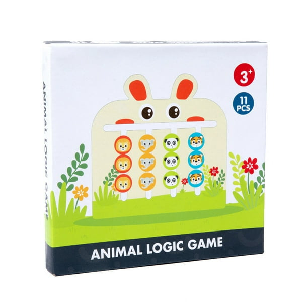 Juego de patrones - animales y colores