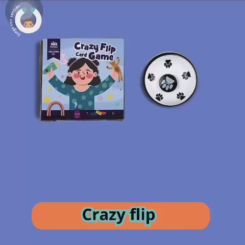 Crazy flip card game